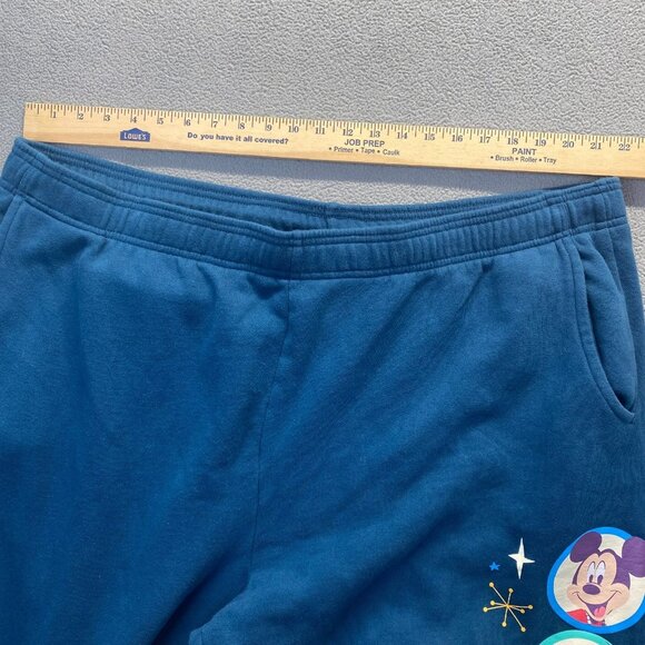 Walt Disney World Jogger Size XXL Green Tapered Sweatpants Mickey Pluto Donald - Picture 4 of 11
